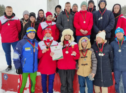Команда Лепельского района - призер областных соревнований по лыжным гонкам в рамках спартакиады среди сельских жителей