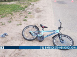 В Лепельском районе пострадал несовершеннолетний велосипедист
