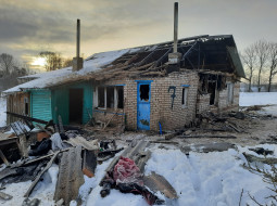 На пожаре в Лепельском районе работники МЧС спасли женщин-соседок