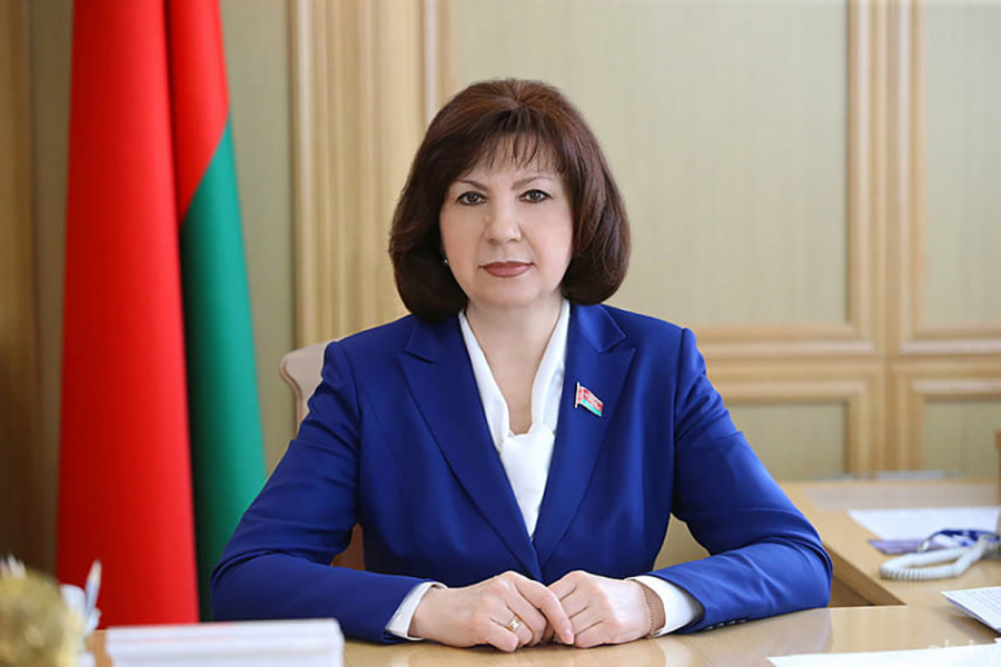 Наталья Кочанова принимает участие в заседании Лепельского райисполкома