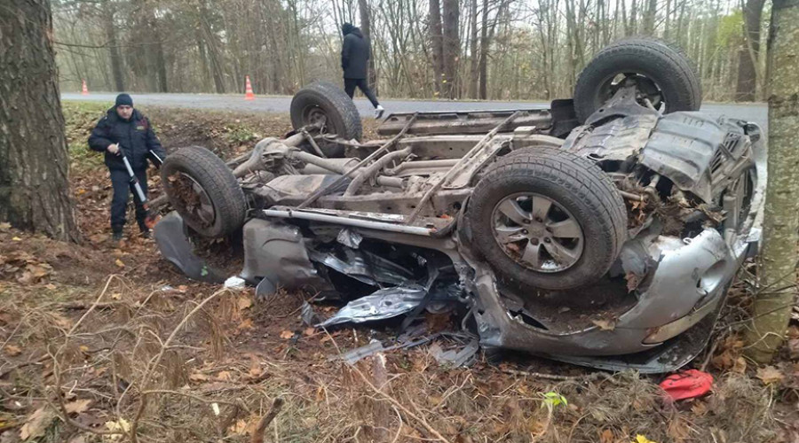Водитель и пассажир погибли в ДТП в Ивацевичском районе