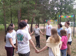 Волонтерский отряд Доброе солнце посетил СПЦ г. Лепеля