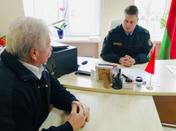 Прием граждан участковыми инспекторами милиции Лепельского РОВД