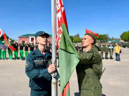 Лепельчане участвуют в областной военно-патриотической игре «Зарница. Северный регион»