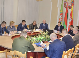 Сегодня состоялось заседание Лепельского райисполкома по вопросу образования участковых избирательных комиссий
