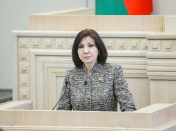 Лепельчане задали вопрос Наталье Кочановой 