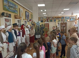 Школьники посетили Лепельский Центр ремесел